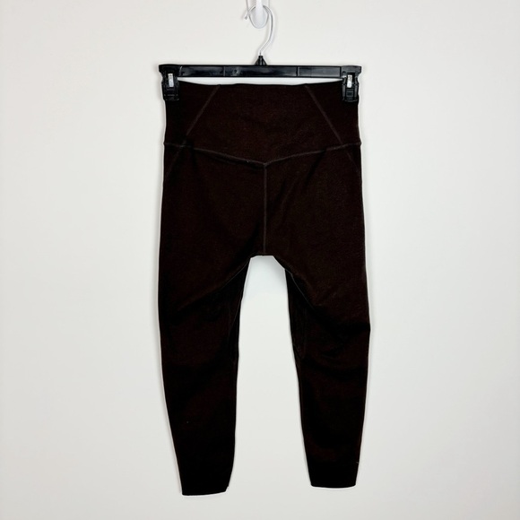 WellBeing + BeingWell LoungeWell Ashe 7/8 Legging in Chocolate Brown Size M - Picture 4 of 10